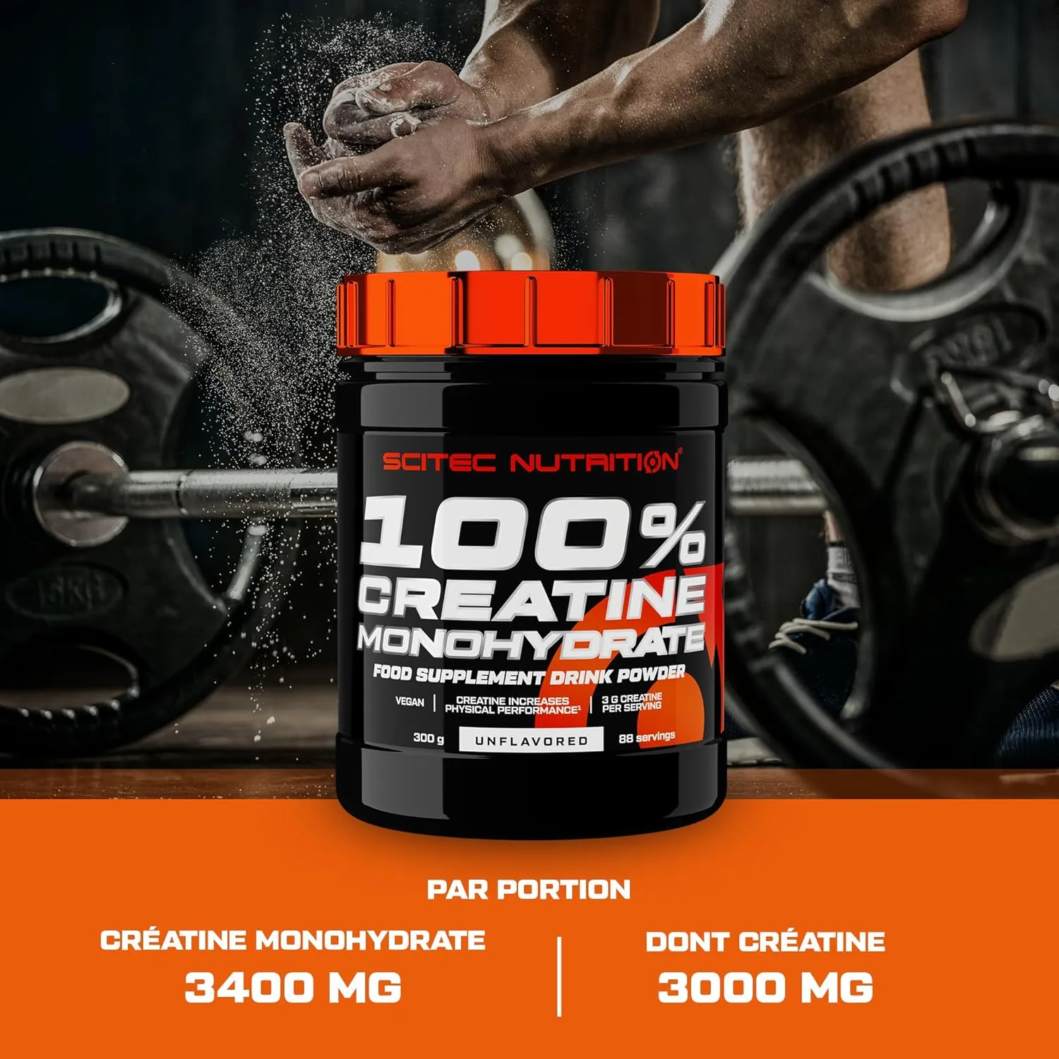 CREATINE MONOHYDRATE 300GR - SCITEC NUTRITION