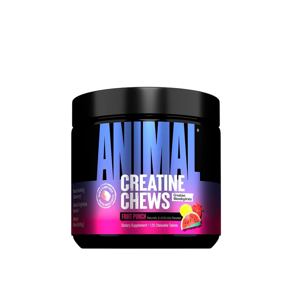 ANIMAL CREATINE CHEWS - 120 CHEWABLES - Animal