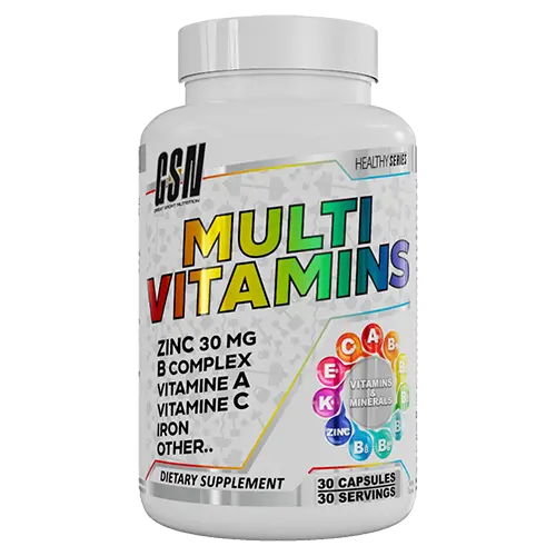 GSN MULTIVITAMINS 30 CAPSULES House Nutrition Tunisie