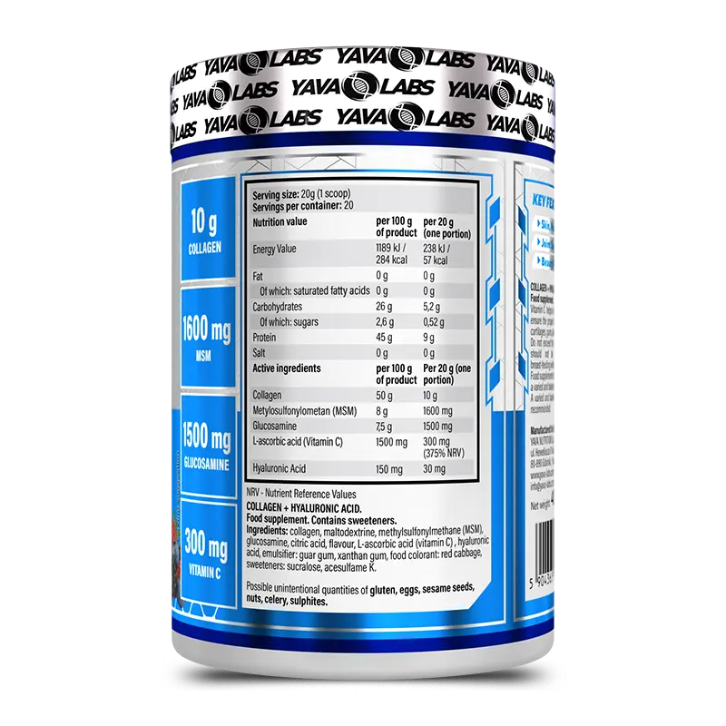 COLLAGEN YAVA 400GR - YAVA LABS